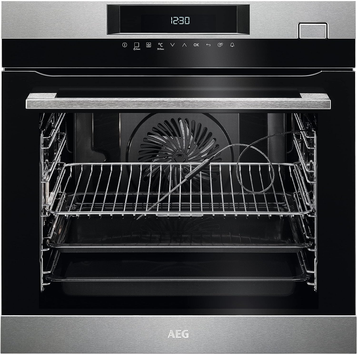 AEG Electric Oven Built In 60Cm, Bsk782320M, Made In Germany