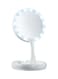 Generic My Fold Away Makeup Mirror With LED Lights White/Silver