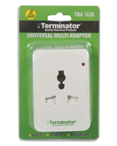 Terminator Brand 3 Way Universal Multi Adaptor