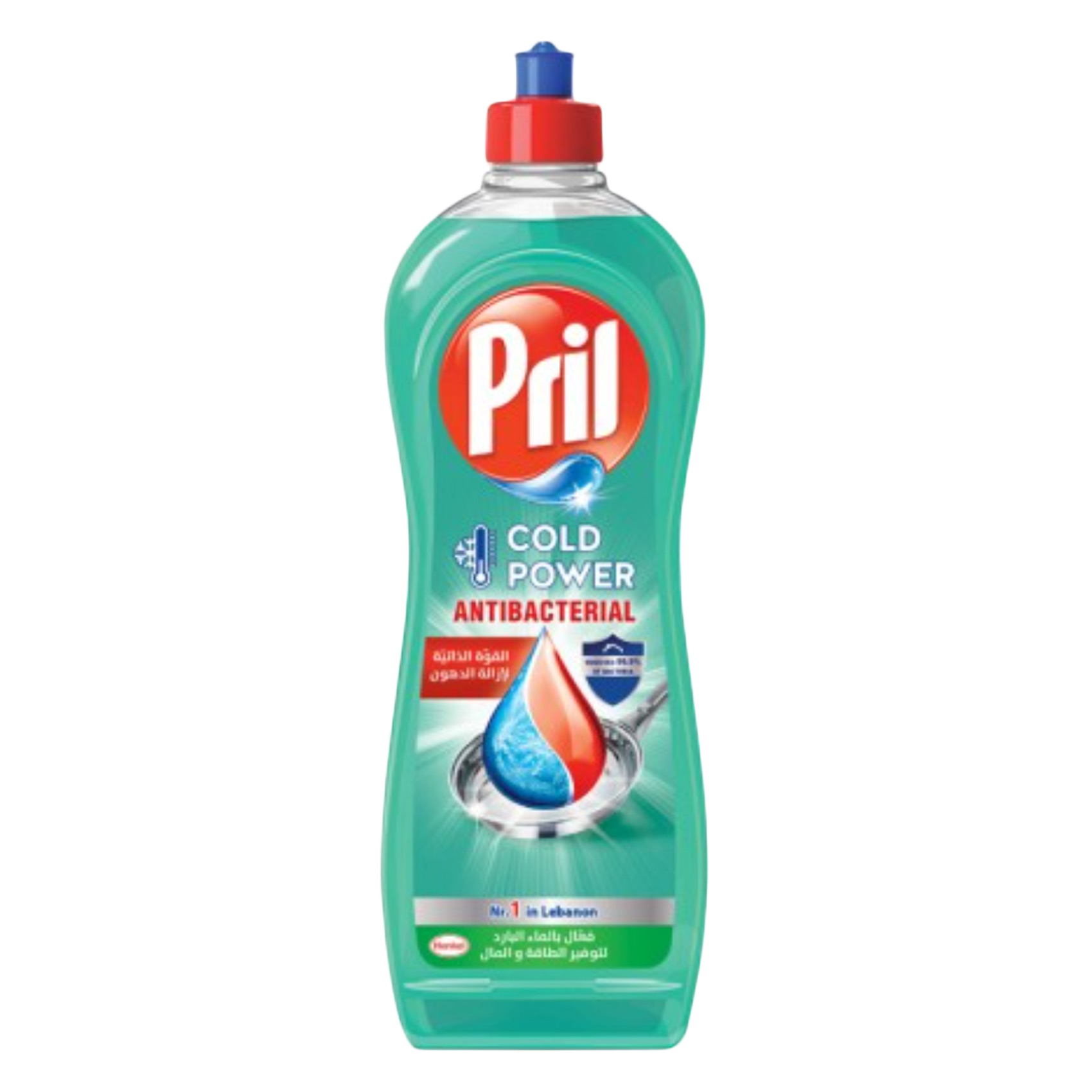 Pril Antibacterial Cold Power Hand Dishwashing Liquid 650ML