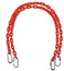 Rbwtoys Heavy Duty Swing Chains Pair Fully Coated 120cm With 4 Free Threaded Quick Links Water, Resistant Anti-Rust Iron Link RW-13135 (Red)
