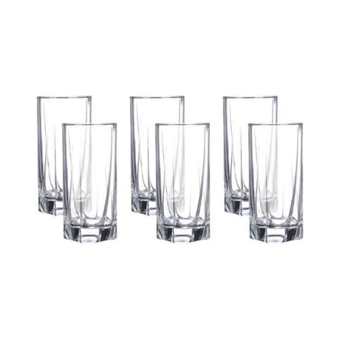 Pasabahce Luna Hiball Glass Set - 375 CC - 6 Pieces