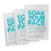 Formula 10.0.6 Soak Your Face Intensive Hydrating Full Face Sheet Mask Clear 20ml Pack of 3