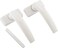 Generic Aluminum Door Handle - White