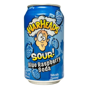 وار هيدز صودا التوت الأزرق الحامضة 355 مل