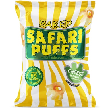 Tropical Heat  Safari Puffs Cheese 18G