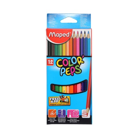 Maped Colored Pencils 12PC