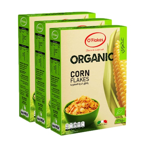 O&#39;Flakes Organic Corn Flakes, 375g