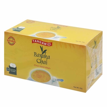 Baraka Chai Tangawi 25 Tea Bags 50g