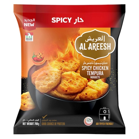 Al Areesh Spicy Chicken Tempura Nuggets 700g