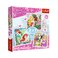 Trefl Jigsaw Puzzle Disney Princess Rapunzel, Aurora &amp; Ariel 3in1
