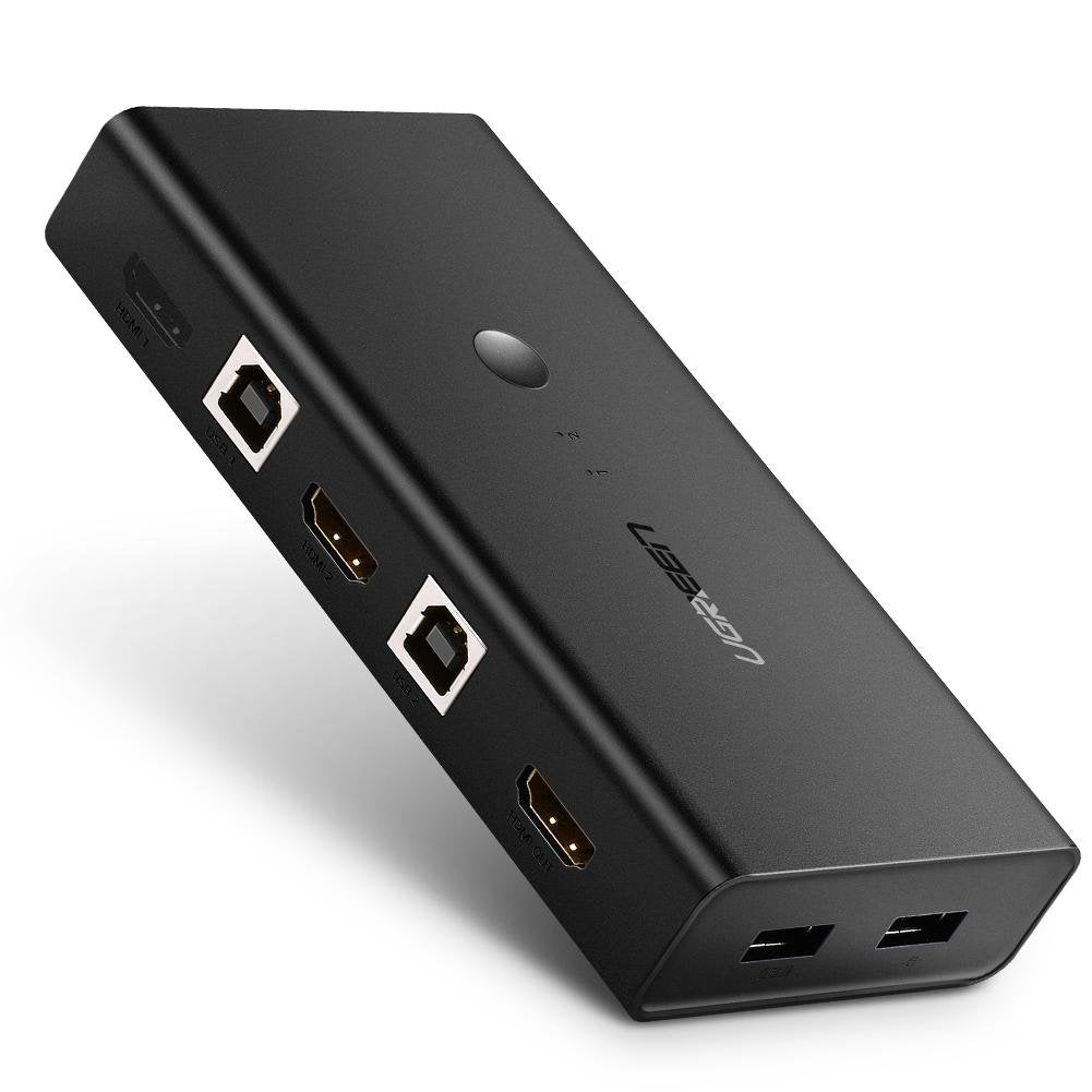ugreen Ugreen Hdmi Switch Box 2 In 1 Out Kvm Switching