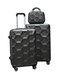 Morano Hard-Side Luggage Trolley Travel Set Of 4 Pcs Dark Grey