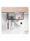 Marrkhor Kitchen Under Shelf Storage Basket, Black
