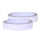 Lavish 2 Pcs White 15mm Double Sided Tape Package Double-Faced Adhesive Strong Adhesion Sticky Powerful Stationery For Office Home DIY Manual Tool