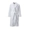 Fabienne Fabienne Unisex Turksish Terry Cotton White Bathrobe Free Size