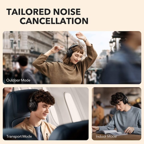 Soundcore by Anker Life Q30 Hybrid Active Noise Cancelling Headphones with Multiple Modes