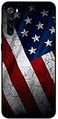 Theodor - Xiaomi Redmi Note 8 Case Cover American Flag Flexible Silicone Cover