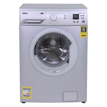 غسالة ملابس زانوسي تحميل أمامي، 6كجم، فضي -  ZWF60830SX