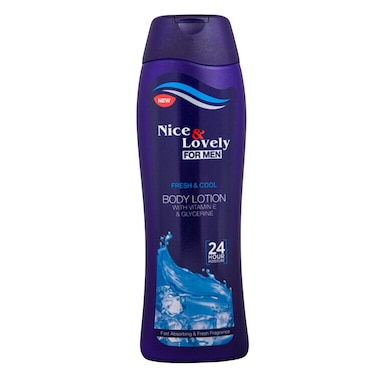 Nice &amp; Lovely Men Fresh And Cool Body Lotion 200ml