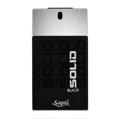 Sapil Solid Black Deo Eau De Toilette Clear 100ml