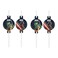 Star Wars Themed Paper Drinking Straws Multicolour 4 PCS