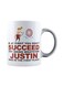 muGGyz Printed Ceramic Mug White