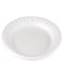 Lavish [25-Unit] Disposable White Foam Plates Size 10 Inch