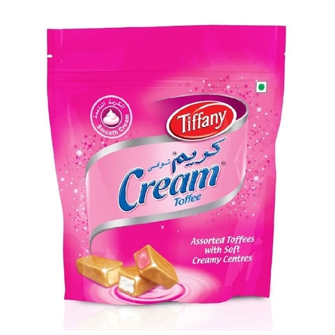 TIFFANY CREAM ASSORTED TOFFEES WITH SOFT CREAMY CENTRES 900G