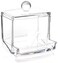 Uaejj Acrylic Cotton Organizer Box Cosmetic Stick Bathroom Storage Box