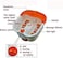 Foot Bath Spa Massager and Roller Callus Remover