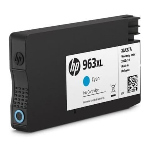 HP 963Xl Ink. Cyan (3Ja27Ae) Cartridge