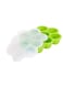 Silicone Baby Food Freezer Tray with Clip-on Lid - Perfect Storage Container for Homemade, Vegetable Fruit Purees and Breast Milk, Green