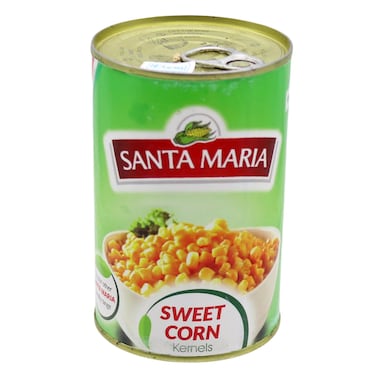 Santa Maria Sweet Corn Kernel In Brine 400g