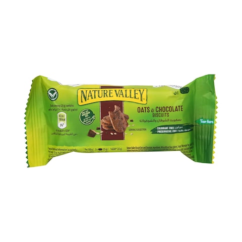 Nature Valley Oats &amp; Chocolate Biscuits 25g