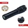 Toby's New Super Bright Flashlight Retractable Zoomable Flashlight with 5 modes( Torch 100)