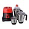 Krypton 3 In 1 Mixer Grinder With Stainless Steel Blades &amp; Unbreakable Lids, 3Kg, 550W, KNB6192, Red