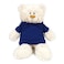 Caravaan - Soft Toy Teddy Cream with Blue Hoodie Size 38cm