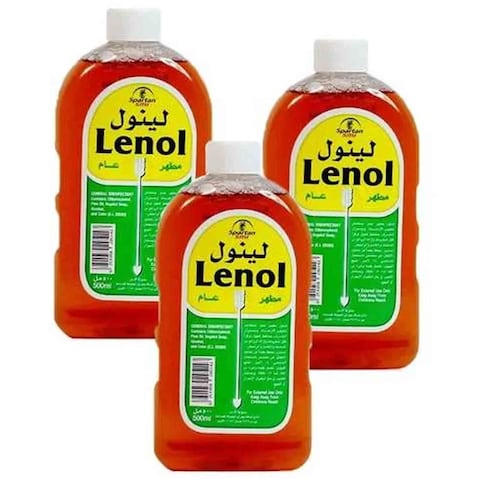 Lenol General Disinfectant 500 Ml 3 Pieces