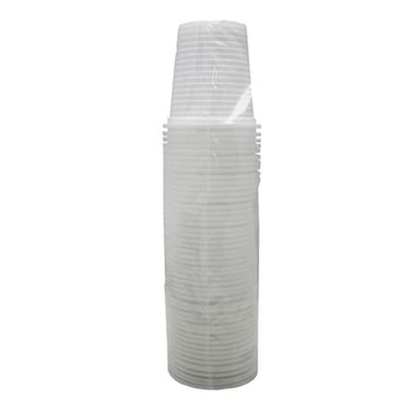 Techpak White Cups 72/150Ml Pp