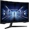 Samsung 27" Odyssey G5 LC27G55, 1000R Curved Gaming Monitor With 144Hz Refresh Rate &amp; 1MS Response Time, WQHD Resolution, AMD FreeSync Premium - LC27G55TQBMXUE, Black