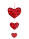 Valentine 3 Hearts Hanger 80cm