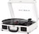 Victrola Journey Vintage Bluetooth Suitcase Vinyl Record Player Portable 3-Speed LP Turntable with Built-in Stereo Speakers Aux-In RCA Out Elegant Color (White)