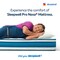 Sleepwell Nexa Classic   Resitec Foam   Single Bed Size   Medium Firm   Neem Fresche Technology   Anti Sag Mattress (200L x 90W x 25H cm)