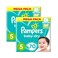 Pampers Baby-Dry Diapers Size 5 11-16kg Giant Pack 70 Diapers Pack of 2