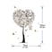 StickieArt - Tree Heart Wall Decal - Medium - 50 x 70 cm - STA-176