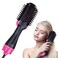 SKEIDO Hot hair Brush dryer and staler for straightening and drying -B