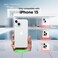 elago Hybrid Clear Compatible with iPhone 15 Military Grade Drop Protection case cover - Transparent