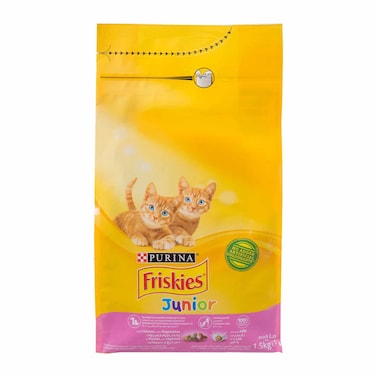 طعام قطط صغيرة بيورينا فريسكس جونيور - 1.5 كجم