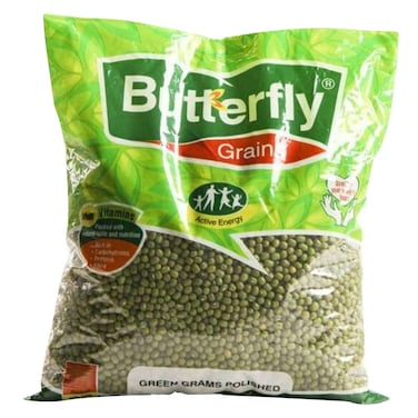BUTTERFLY GREEN GRAM POLISHED 2 KG